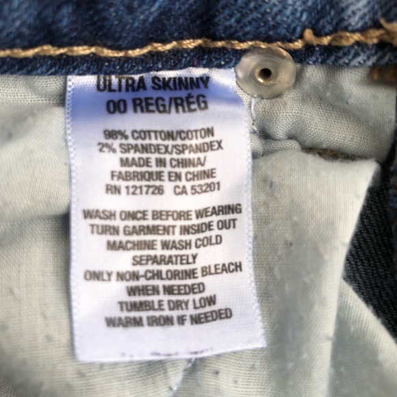 Aéropostale Ultra Skinny 00 Jeans - Picture 5 of 5